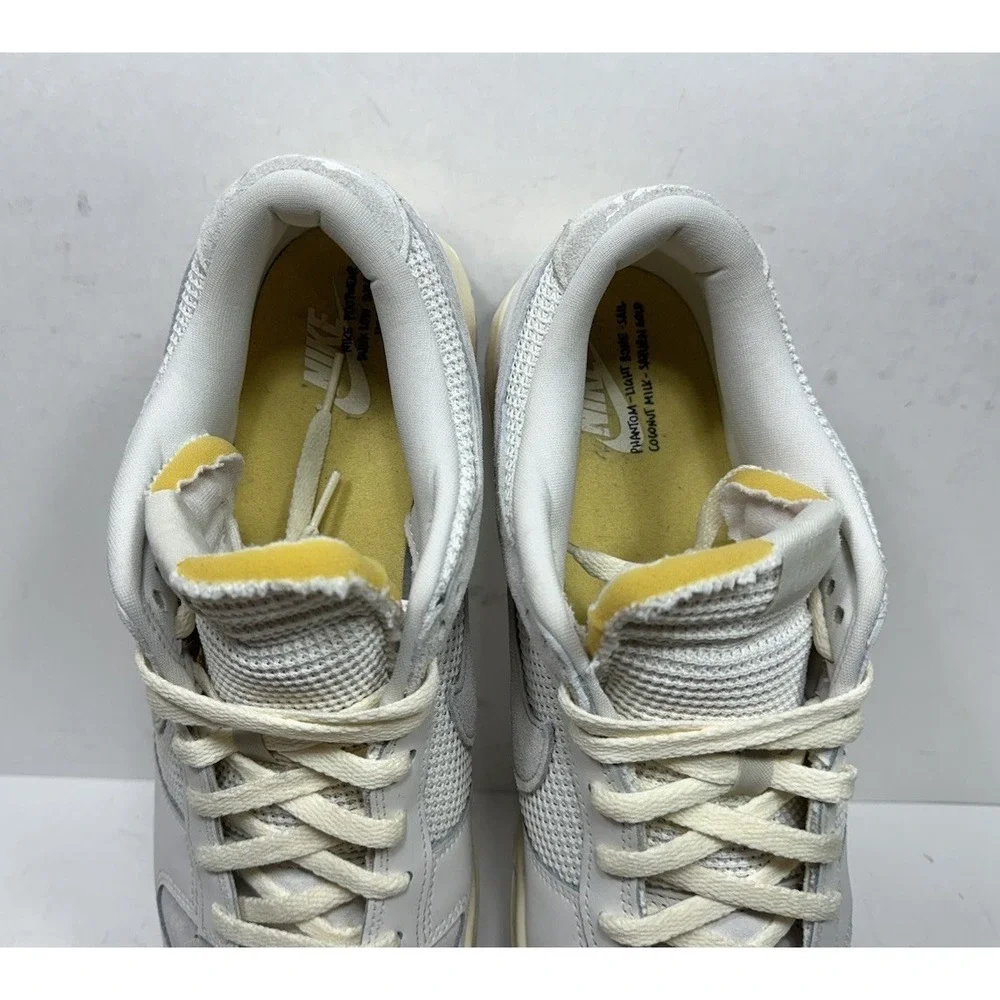 Nike Dunk Low Phantom Light Bone Sail Size 13 HF4297-001 Shoes Sneakers